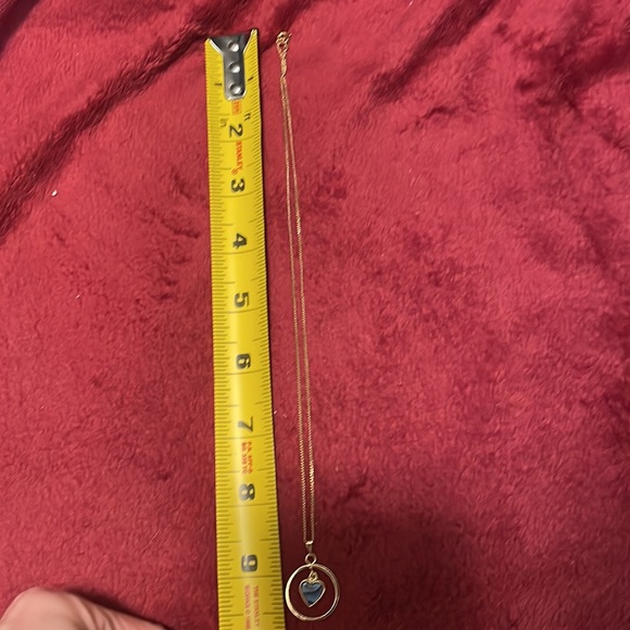 Genuine Paua Shell 22 carat gold plate necklace - Picture 5 of 5